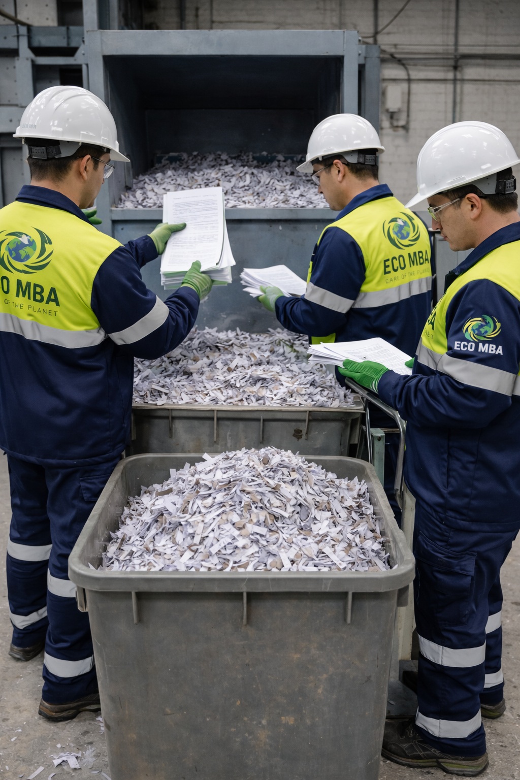 Proceso de Destrucción de Papel