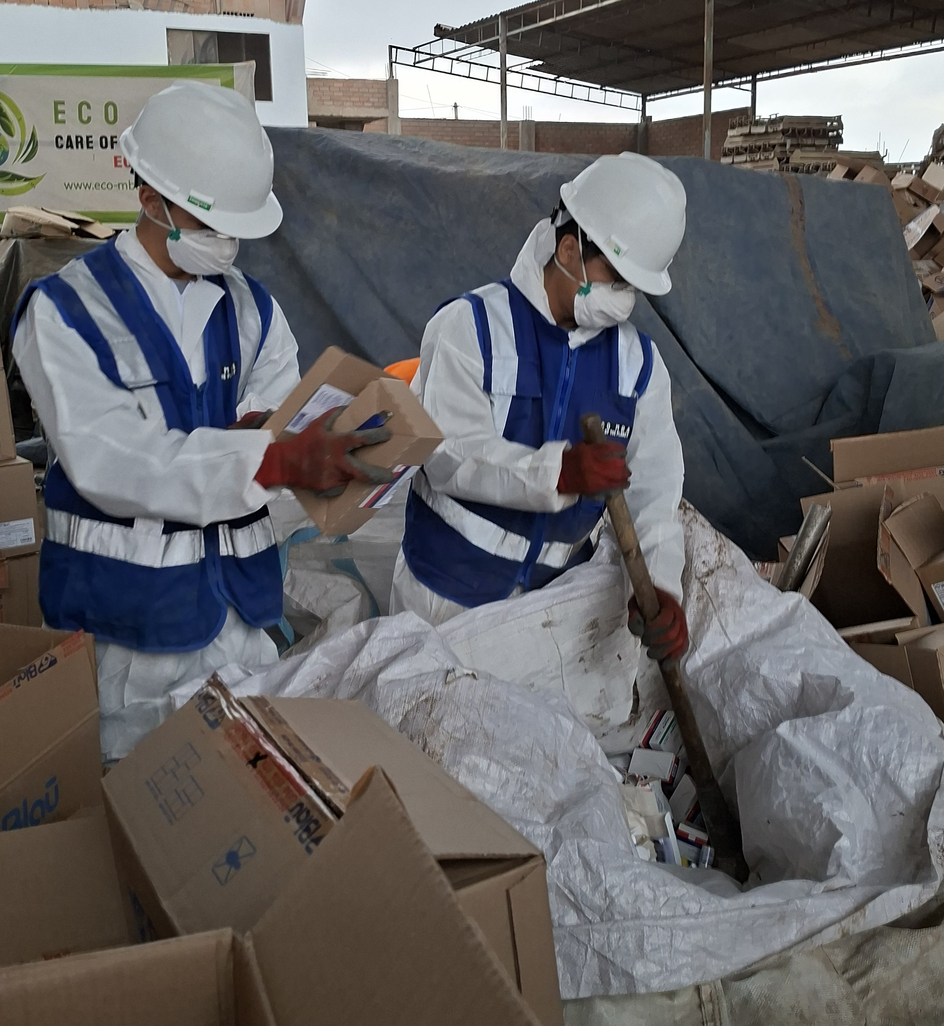 Proceso de Destrucción de Materiales