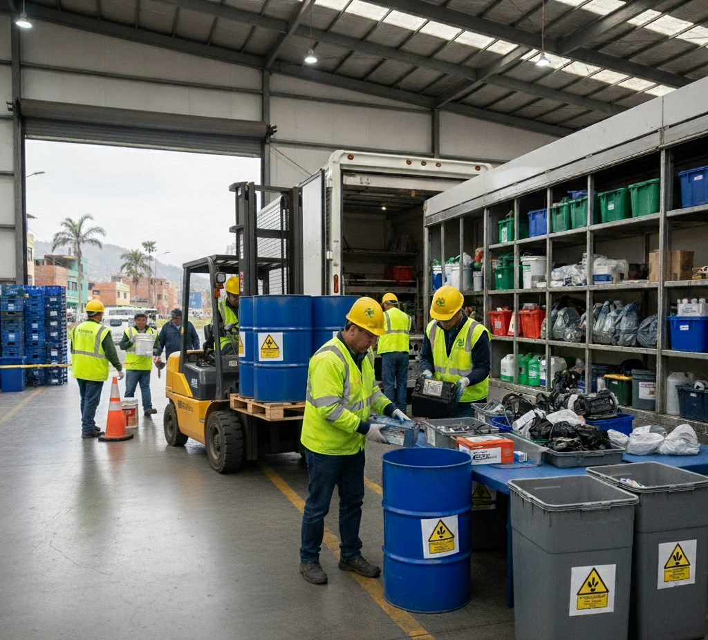 Recojo de Residuos Peligrosos y No Peligrosos